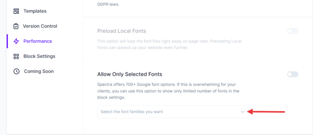 How to choose Google Fonts that I need?
