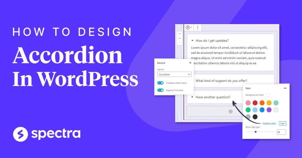 How to add WordPress accordion blocks for collapsible text for free