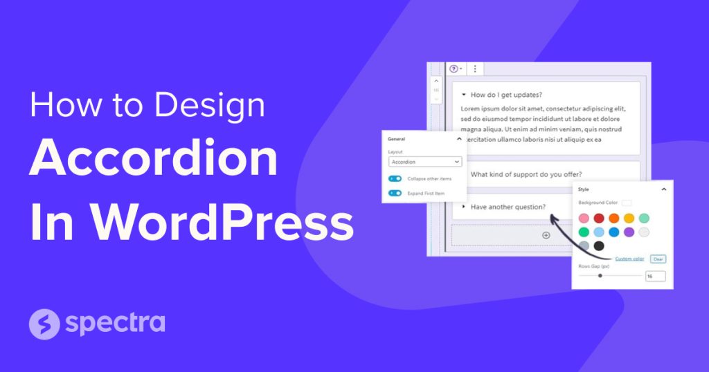 How to Add WordPress Accordian