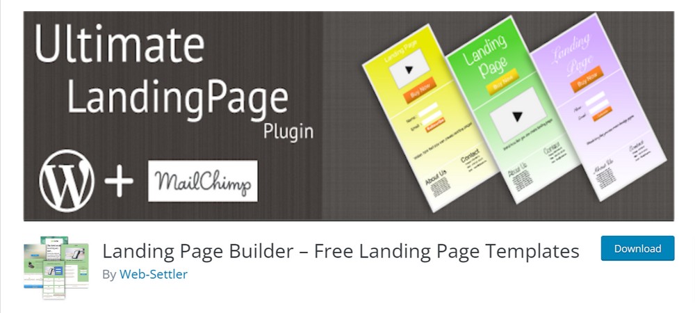 Landing Page Builder plugin