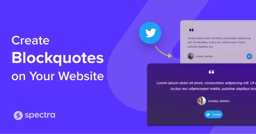 WordPress block quotes