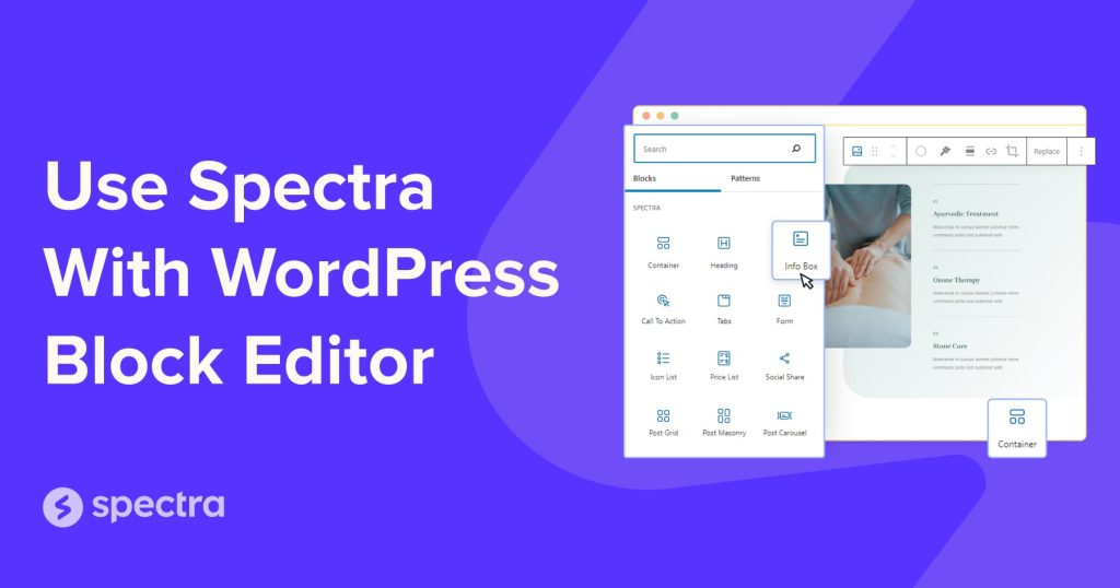 Spectra with WordPress