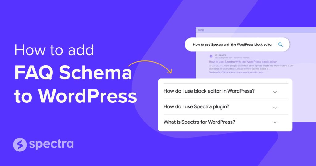 How to add FAQ schema