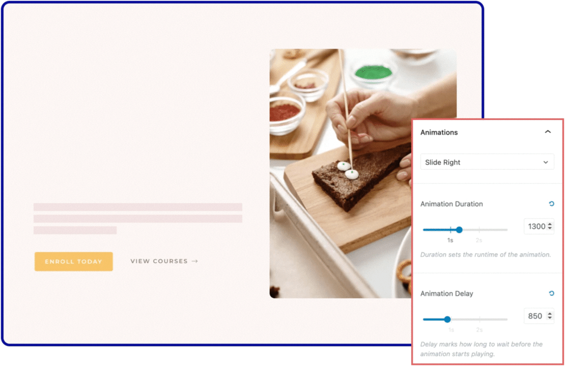 Animation Duration and Delay