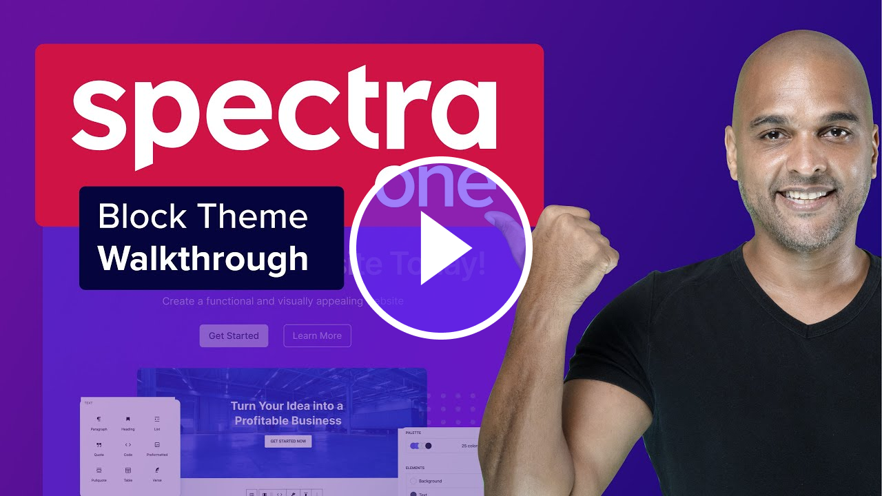 Spectra One Theme Tutorial