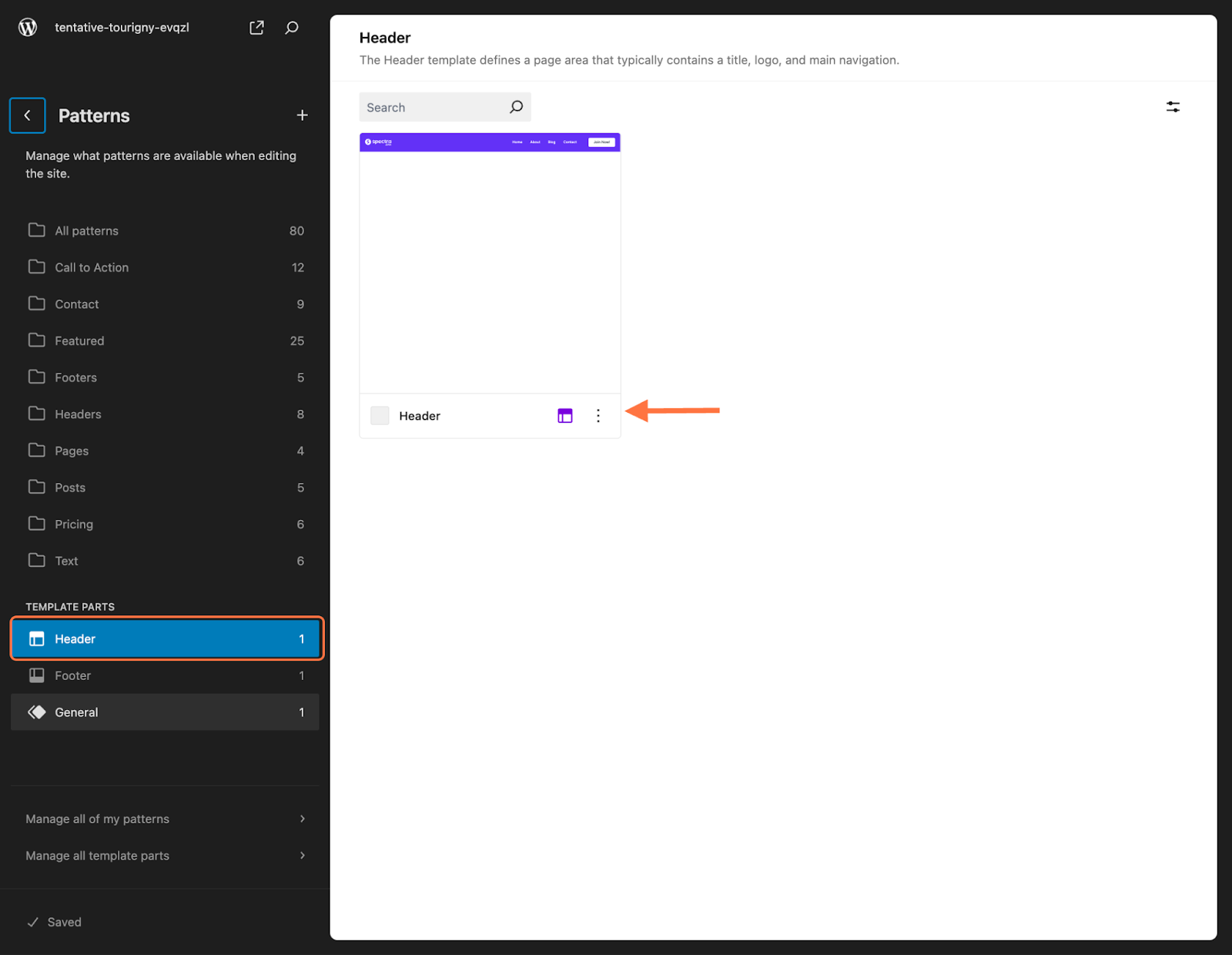 Header translation using WPML