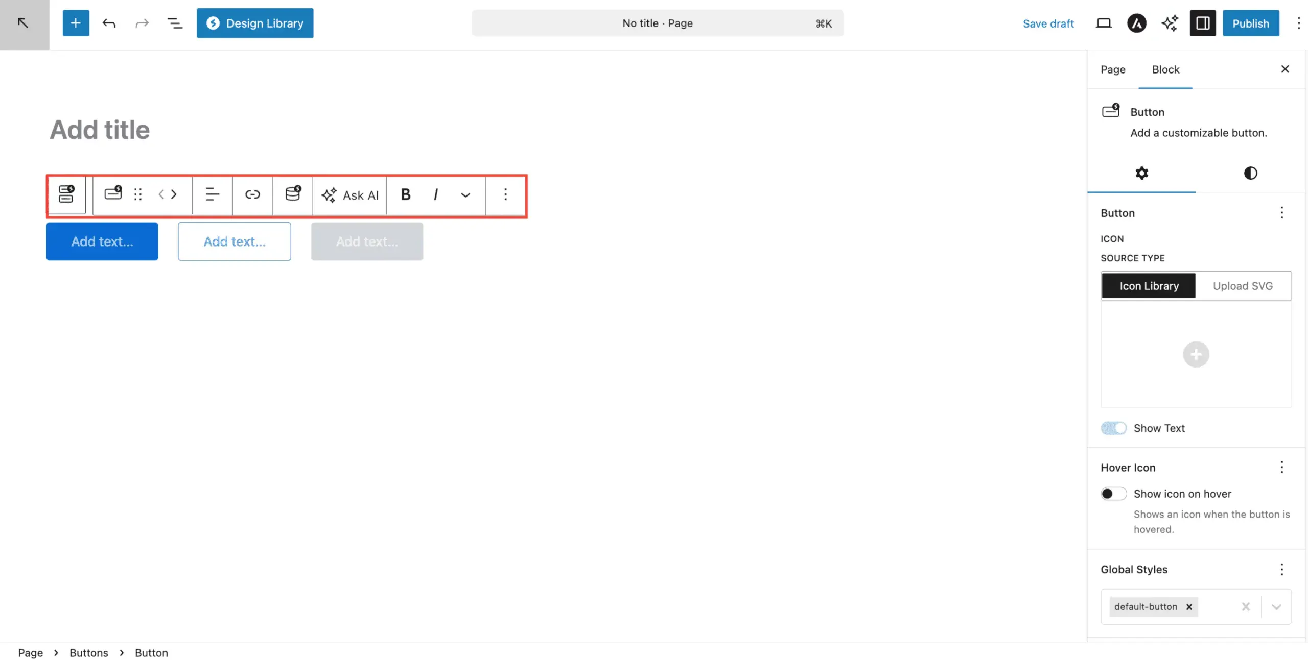 Button Block Toolbar Options Scaled