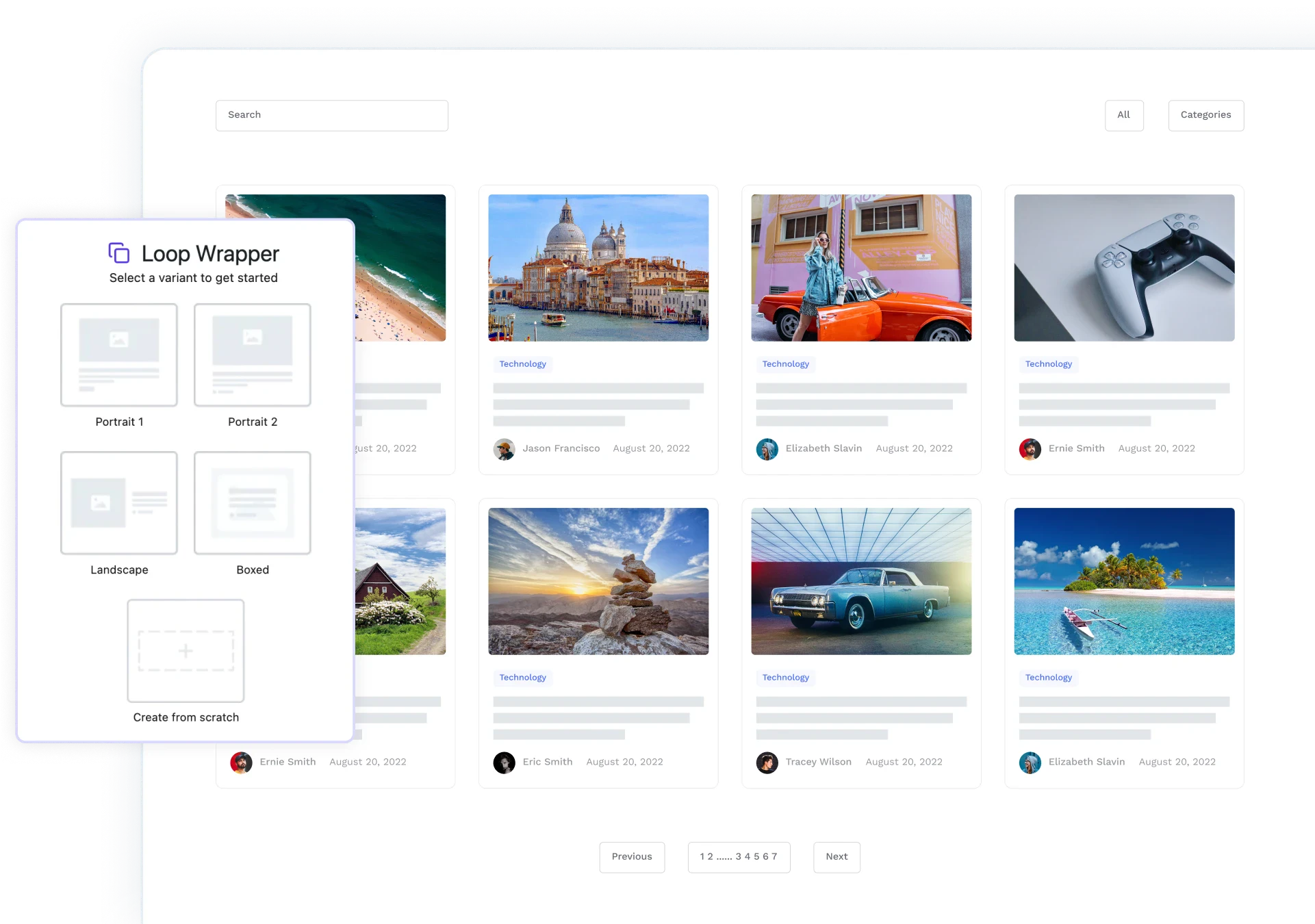 V3 Display Repeating Content Effortlessly